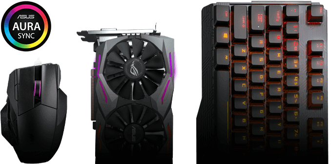 Synchronization Between Asus Motherboards, Graphics - Asus Geforce Gtx 1070, Strix-gtx1070-8g-gaming, 8gb (678x336), Png Download