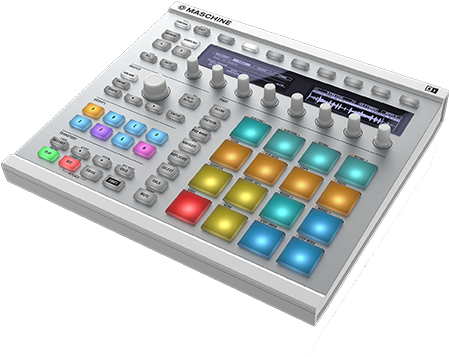 Home - Native Instruments Maschine Mk2 White (500x500), Png Download