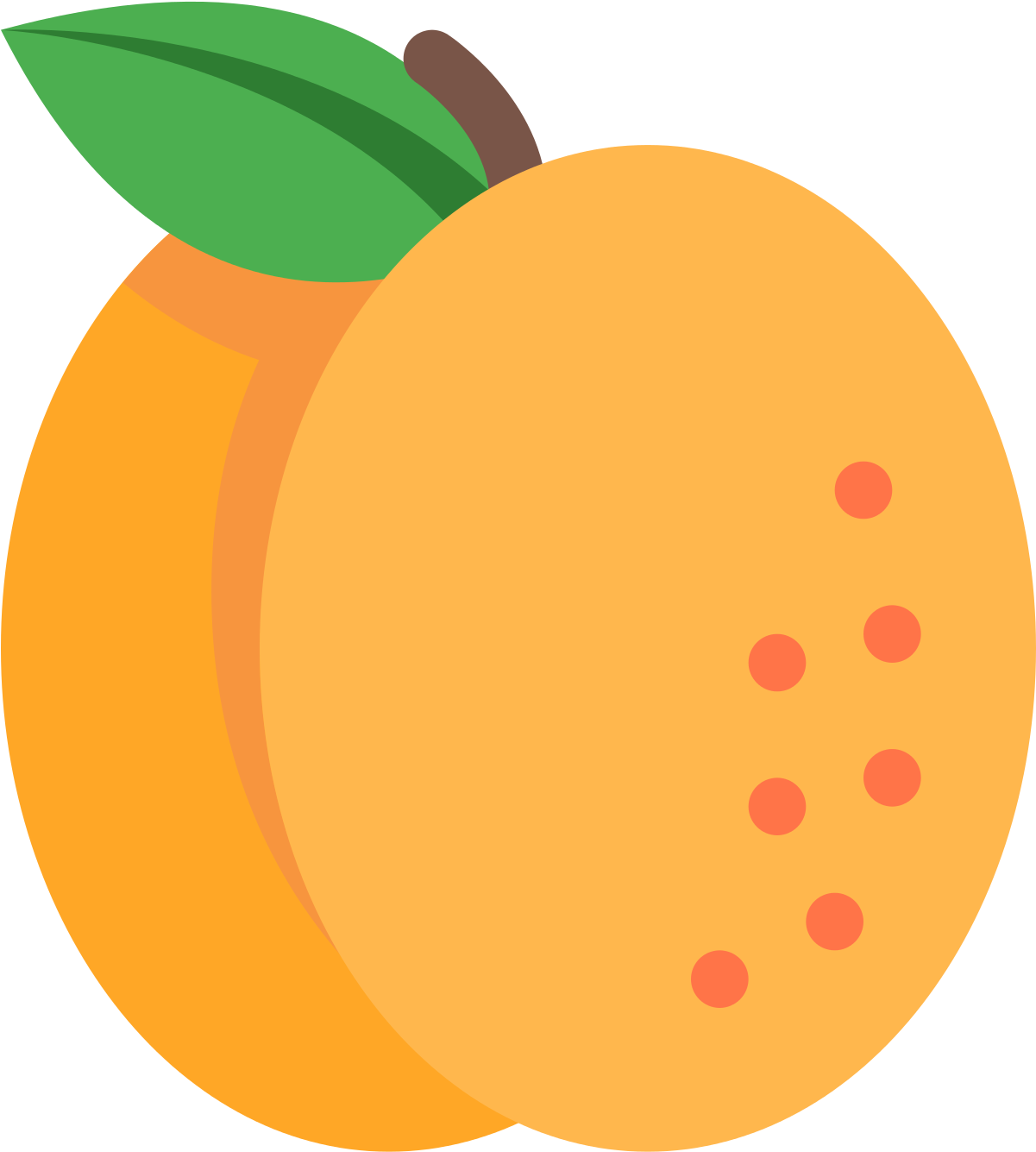 Icon Apricot (1600x1600), Png Download