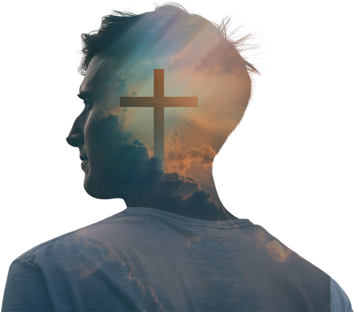 Unite With Christians Across Australia And The Nations - Praying Christian Png (768x623), Png Download