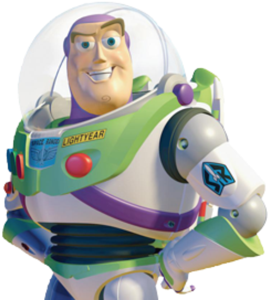 Booktag Toy Story Toy Story Woody And Buzz Png - Buzz Lightyear Cutout (600x600), Png Download