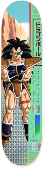 Wade Desarmo Radditz Deck - Primitive Skateboard Dragon Ball Z (600x600), Png Download