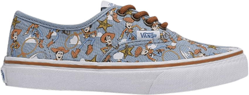 Toy Story X Authentic Kids 'woody' - Skate Shoe (850x324), Png Download
