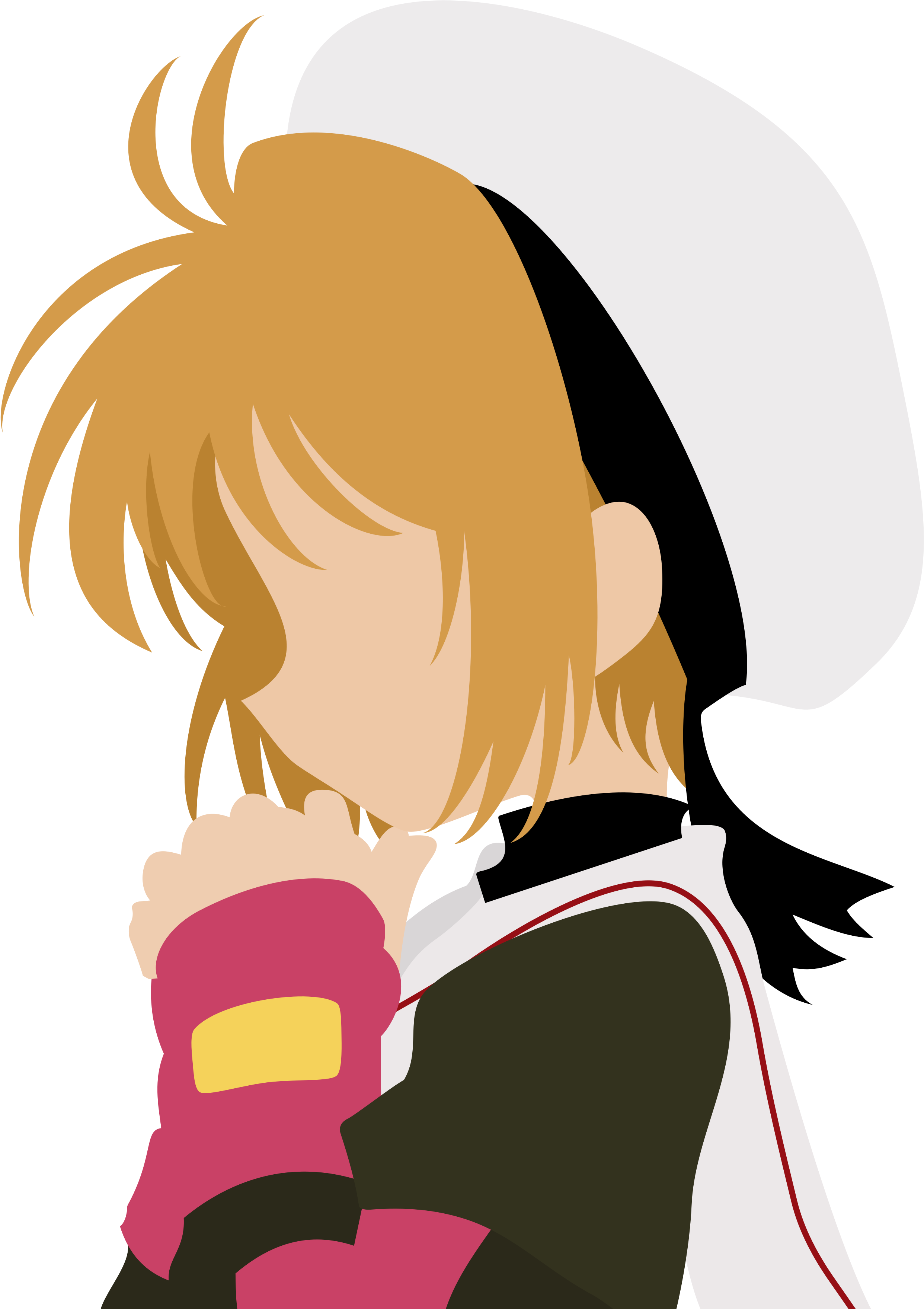 View Praying , - Syaoran Li (2976x4209), Png Download