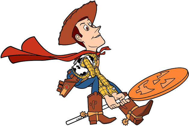 Toy Story Clipart Halloween - Disney Characters Halloween Clipart (650x434), Png Download