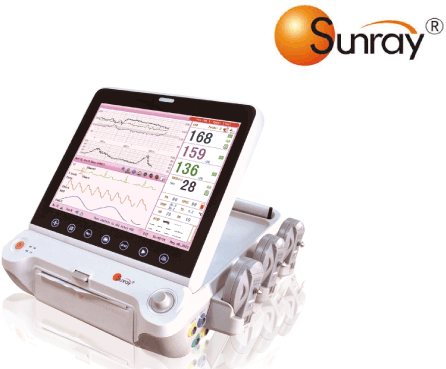 Sunray K9 Maternal & Fetal Monitor - Monitoring (498x399), Png Download
