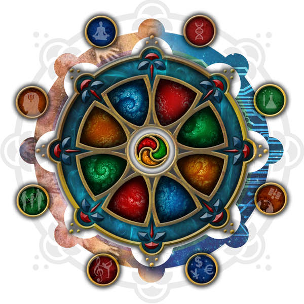 Buddhism Has, Of All The Major Religions, Always Had - Ethnic Art Integral To Life (600x600), Png Download