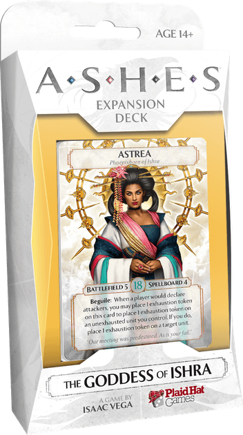 The Goddess Of Ishra Expansion - Ashes The Spirits Of Memoria (352x630), Png Download