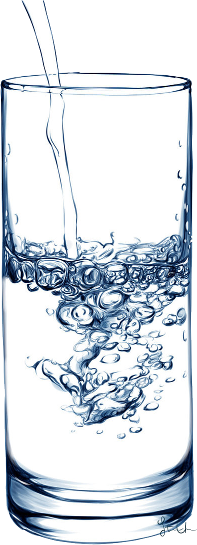 Cup Of Water Png Graphic Freeuse Download - Water (1000x1146), Png Download