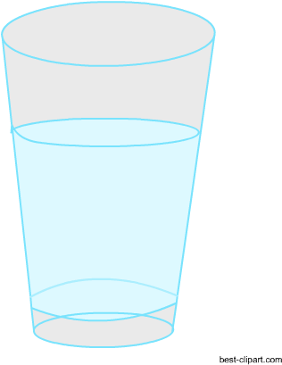 Glass Of Water Free Clip Art - Pint Glass (450x450), Png Download