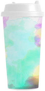 Watercolor Abstraction 06 Double Wall Plastic Mug - Still Life Photography (500x500), Png Download