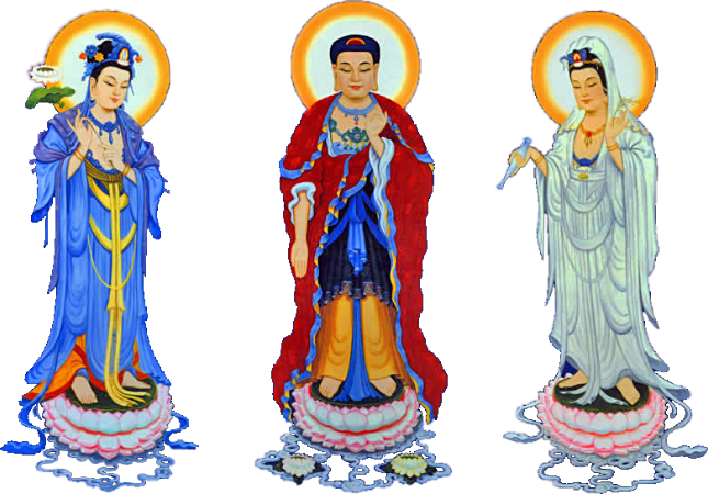 Buddha Clipart Mahayana - Buddhas Pureland (645x450), Png Download