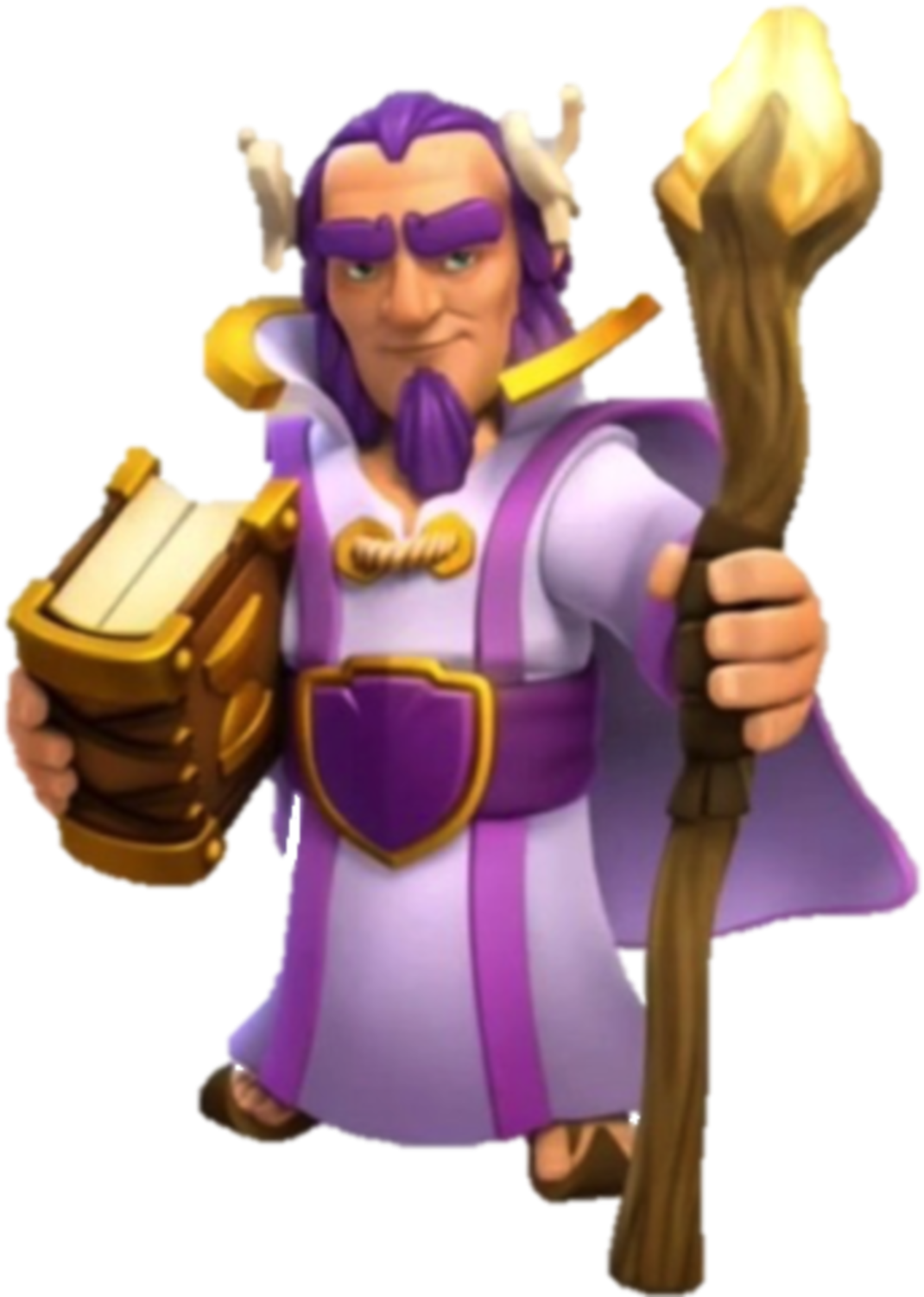 Clash Of Clans Grand Warden - Gran Centinela Clash Of Clans (500x500), Png Download