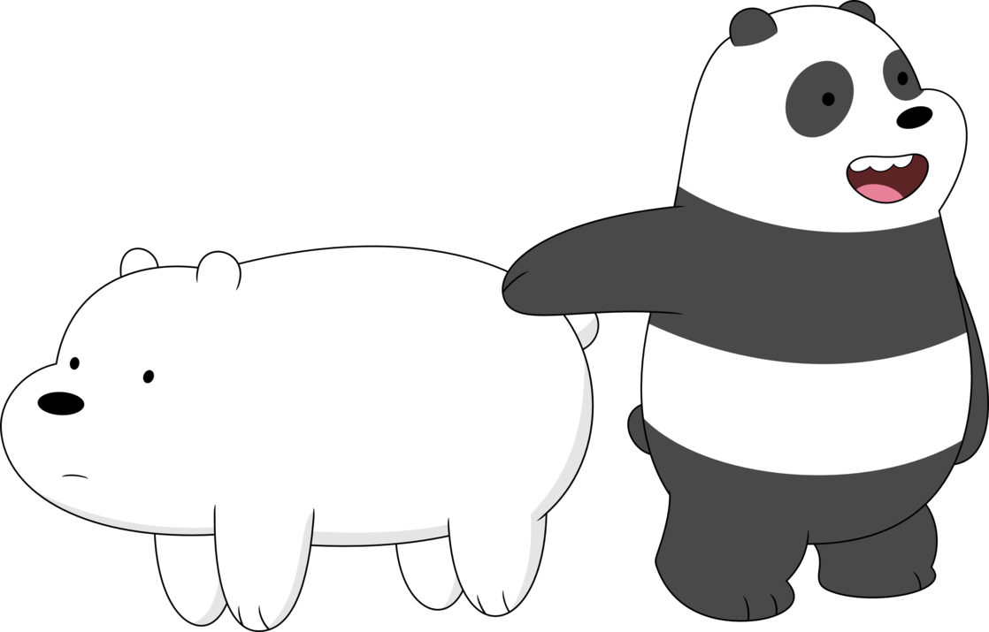 Image Freeuse Vector Ice Polar Bear - Ice Bear Grizzly We Bare Bears (1118x715), Png Download