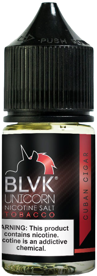 Жидкость Blvk Salt Tobacco Cuban Cigar 30 Мл - Tobacco Salts Blvk Unicorn (992x992), Png Download