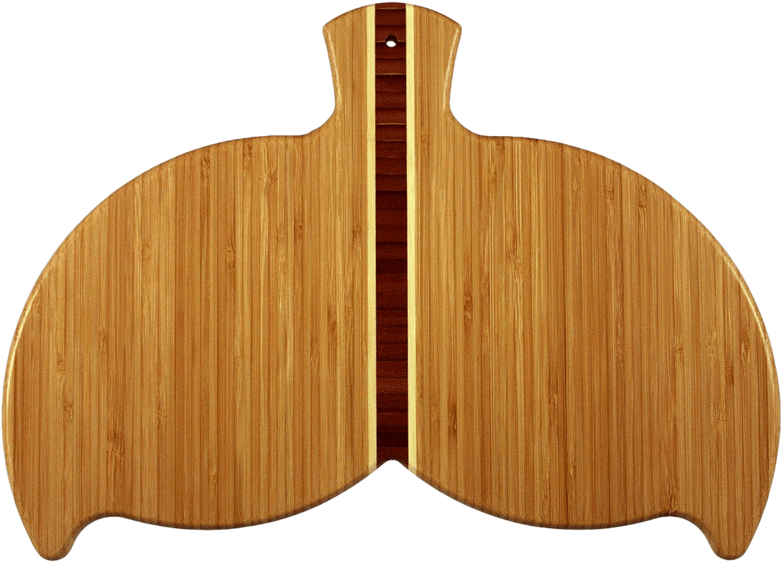 Whale Tail Bamboo Serving And Cutting Board - Whale Cutting Boards By Totally Bamboo - Whale Tail (800x581), Png Download