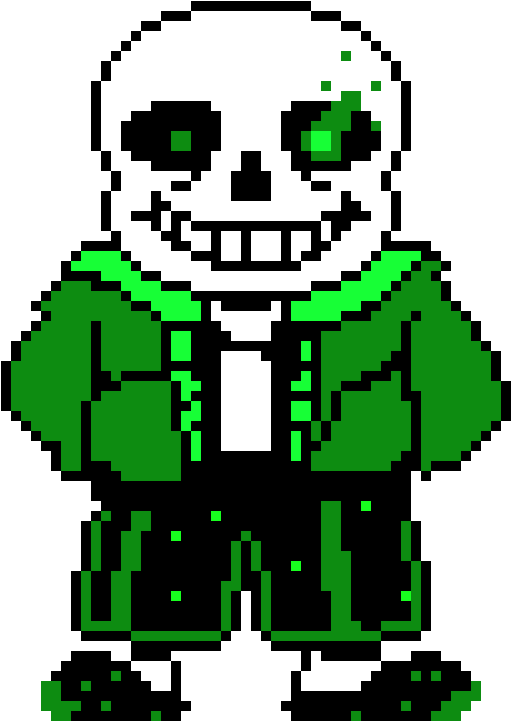Nature Sans - San Undertale Pixel Art (740x860), Png Download