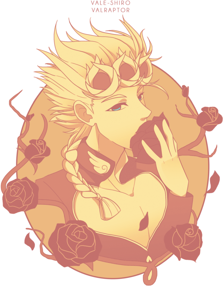 Jotaro Kujo Giorno Giovanna Josuke Higashikata Sư Tử - Giorno Giovanna (806x992), Png Download