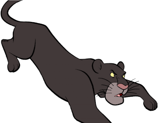 The Jungle Book Clipart Bagheera - Bagheera (640x480), Png Download