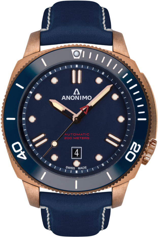 Anonimo Watch Nautilo Mens (683x1024), Png Download
