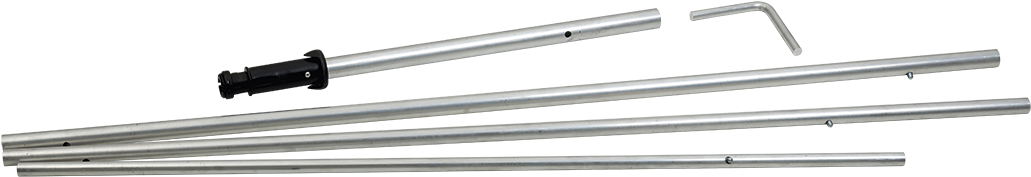 Telescopic Banner Frame - Roof Rack (1080x1080), Png Download