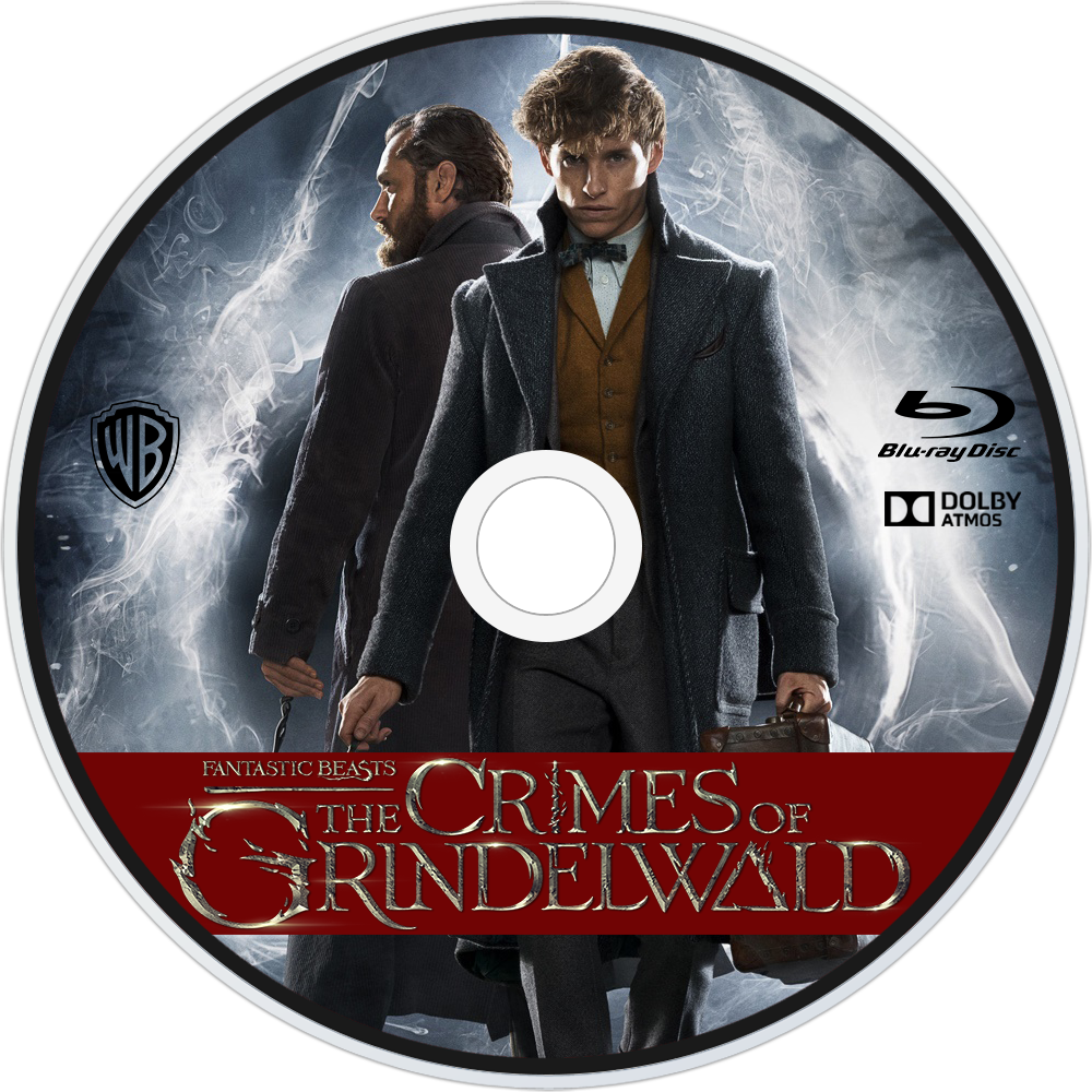 Fantastic Beasts And Where To Find Them 2 Bluray Disc - Fantastic Beasts Wallpaper Iphone 5 (1000x1000), Png Download