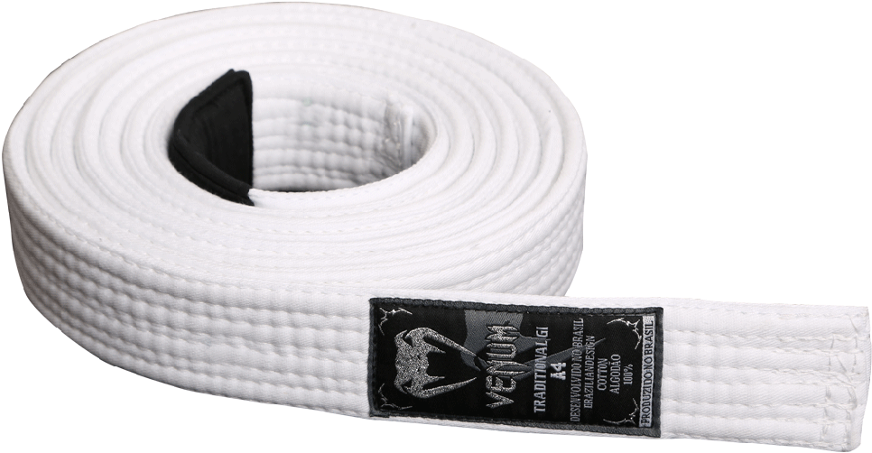 Faixa De Venum Bjj Belt Branca Loja - Venum (1000x554), Png Download