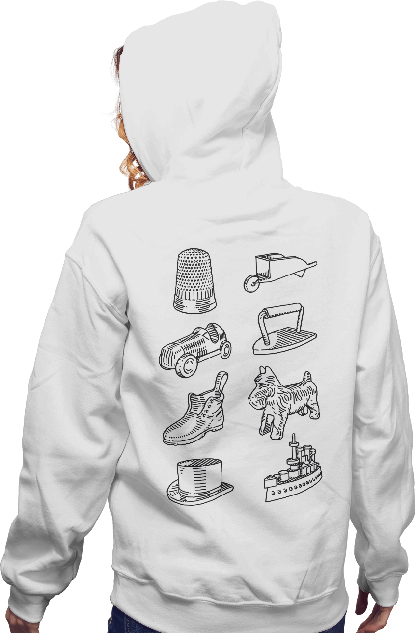 Monopoly Pieces - Friendship Is Temporary Pacts Are Forever (930x1294), Png Download