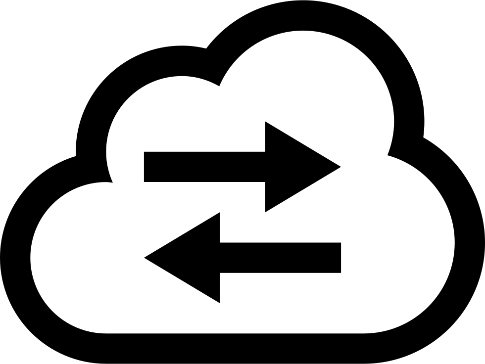 Png File Svg - Cloud Video Icon (980x736), Png Download