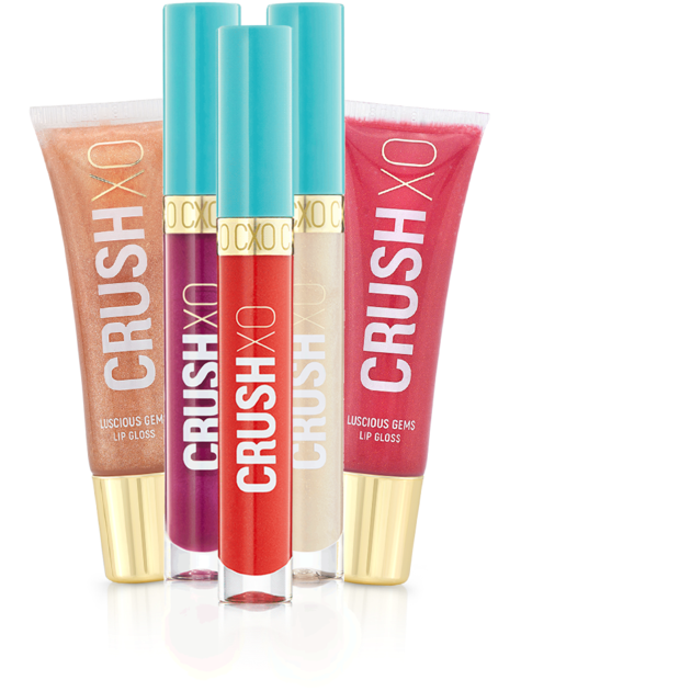 2 Lip Glosses 2 Liquid Lip 1 Topper - Lips (800x779), Png Download