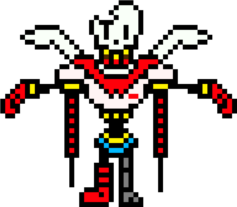 2 Replies 2 Retweets 12 Likes - Sans And Papyrus Sprite (768x768), Png Download