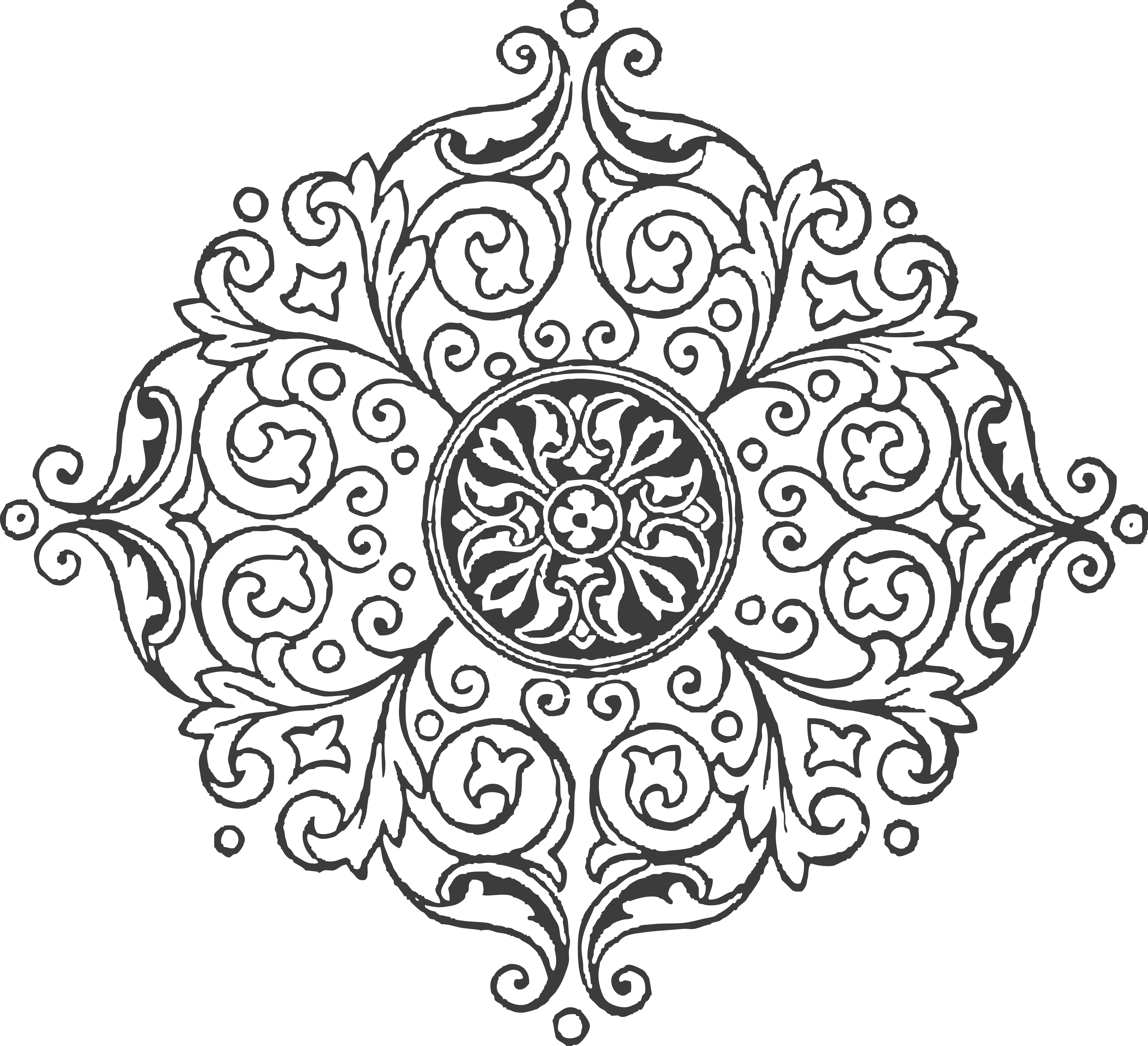 Para Colorear Mandalas - Bluebird Lenormand: Fortune Telling Cards (3828x3489), Png Download