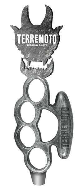 Devil Head Logo From Bottle Packaging Brass Knuckles - Illustration (733x609), Png Download