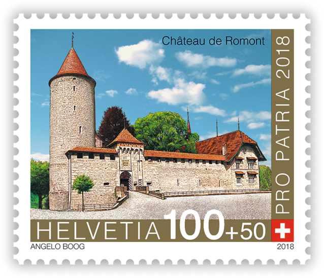 Fortresses And Castles The Final Chapter - Briefmarken Schweiz Burg (638x548), Png Download