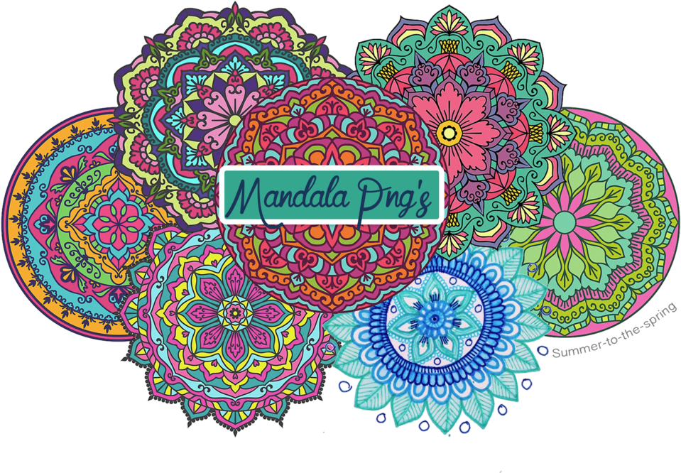 Mandalas S By Summer (1045x765), Png Download