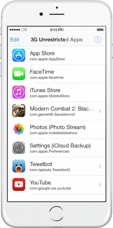 Open Cydia And Search For 3g Unrestrictor (414x800), Png Download