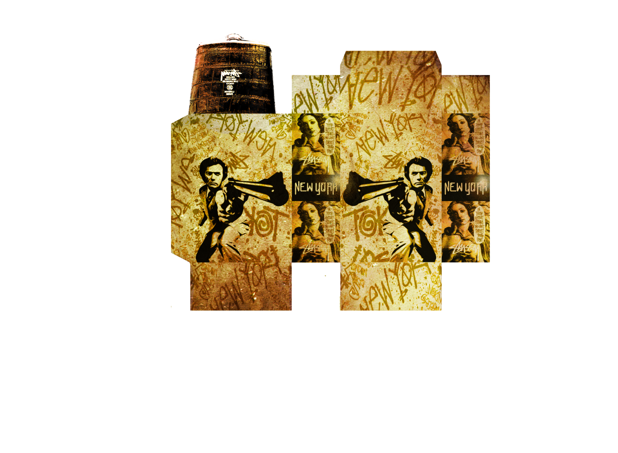 Stussy - Dirty Harry (2548x1586), Png Download