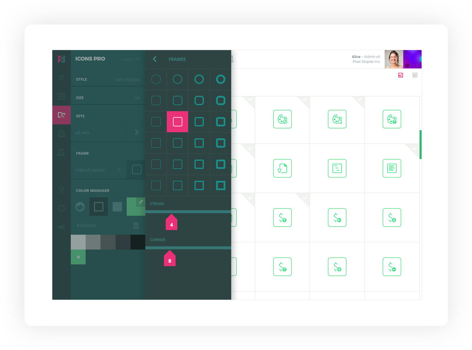 Computer Icon (1741x1333), Png Download