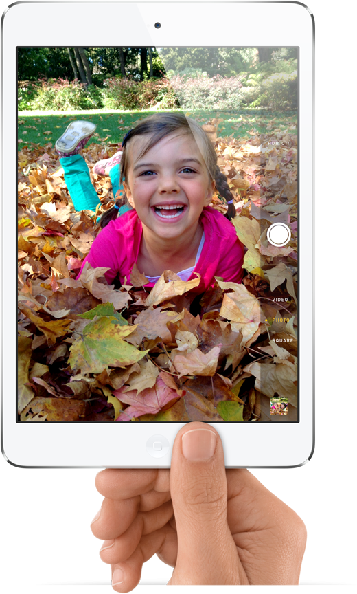 We Expect Ipad Mini 2 To Come With An All New Isight - Apple Ipad Mini - Wi-fi + 4g - 16 Gb - White/silver (520x864), Png Download