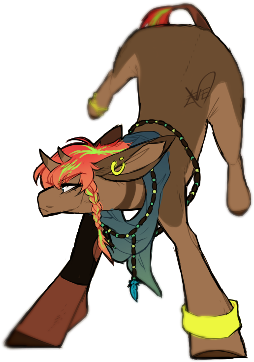 Tyga Swoosh [ych] By Evoireen - Swoosh (516x735), Png Download