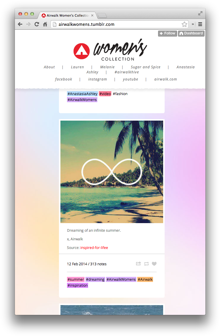 The Custom Theme Utilized The Javascript Grid Layout - Summer Love Vintage Beach Canvas Print - Small (754x1146), Png Download