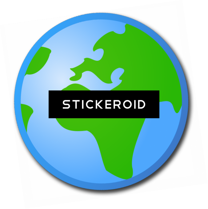 Globe - Earth (676x677), Png Download