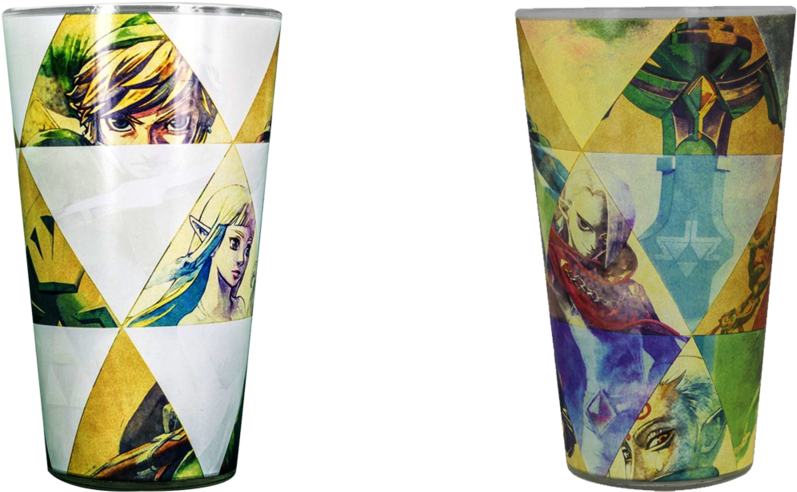 Vaso The Legend Of Zelda Skyward Sword - Legend Of Zelda Hyrule Colour Change Glass, Multi-colour (1024x576), Png Download