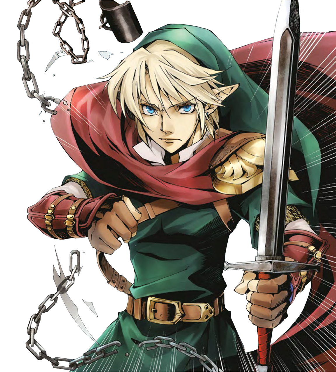 Legend Of Zelda Skyward Sword Manga (1164x1272), Png Download