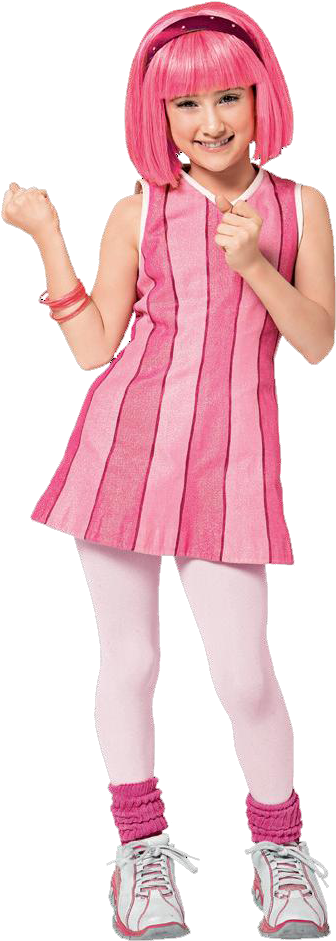 Lazytown - Stefany Lazy Town Png (710x1065), Png Download