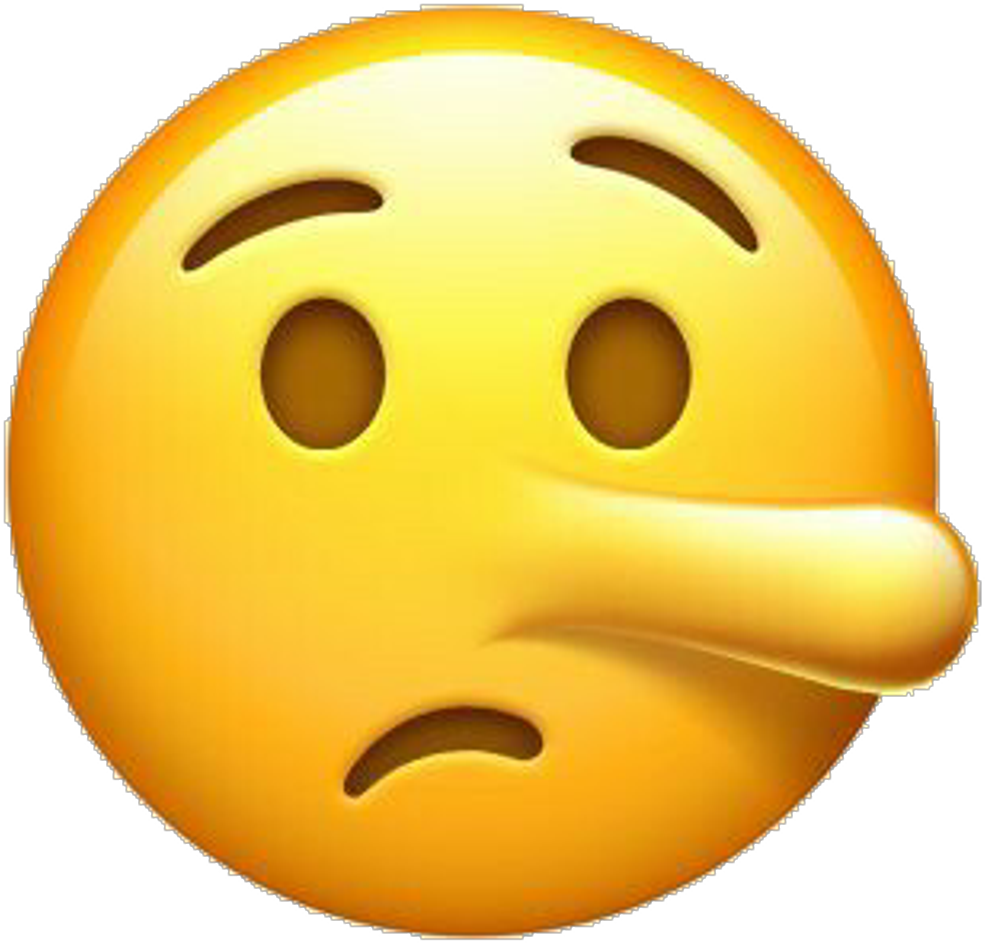 Download Narigudo Nose Emoji @lucianoballack - 🤥 Emoji PNG Image with No  Background - PNGkey.com