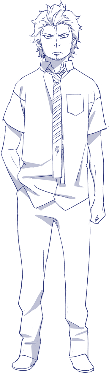 青 之 驅 魔 師 燐 怎 (570x1247), Png Download