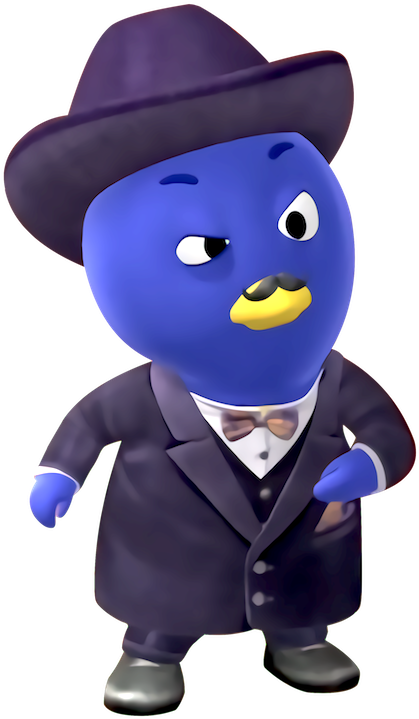 Image Le Master Of Disguise Inspecteur Png - The Backyardigans (454x764), Png Download