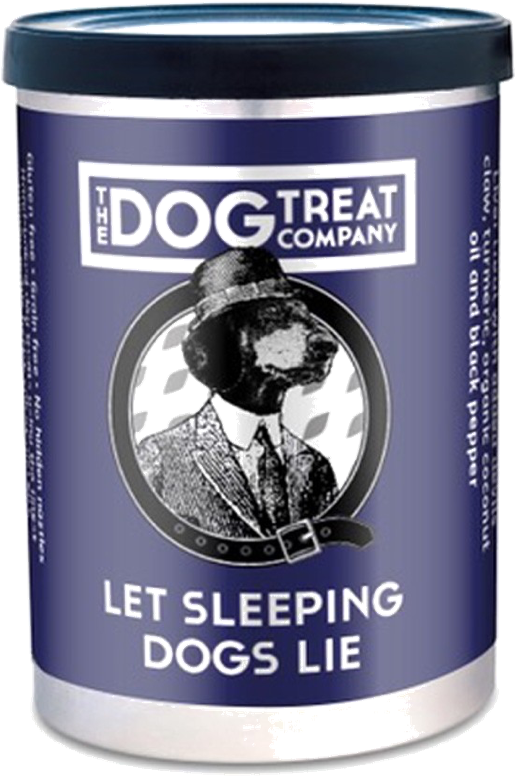 Let Sleeping Dogs Lie Tin Of Calming Dog Treats - Dog Treat Company - Calming 1 Sacchetto 40,00 Gr (939x939), Png Download