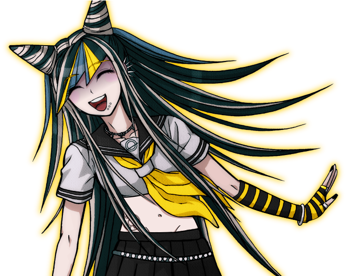 Sprite Editsprite - Ibuki Mioda And Chiaki Nanami (960x560), Png Download